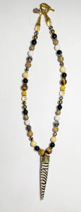 Safari Necklace & Earrings Set