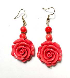 Rose Earrings