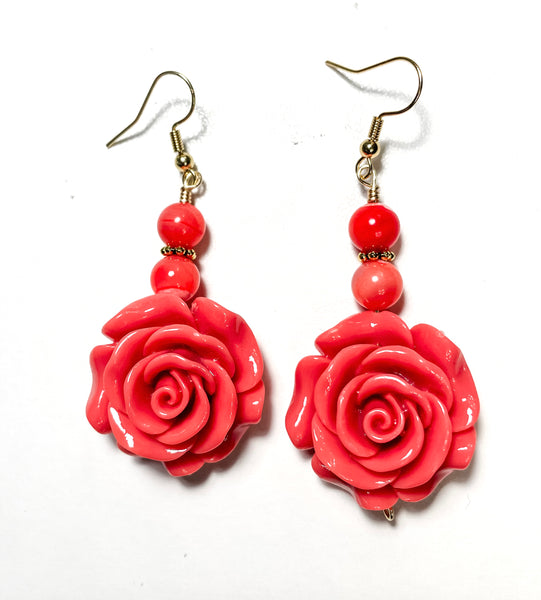 Rose Earrings