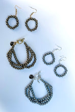 Load image into Gallery viewer, Chic Earrings and Bracelet Set
