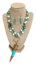 Load image into Gallery viewer, Yatcht Necklace &amp; Earrings Set
