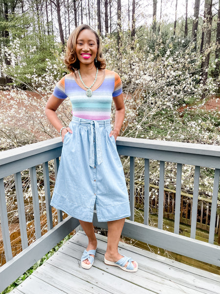 Denim Skirt