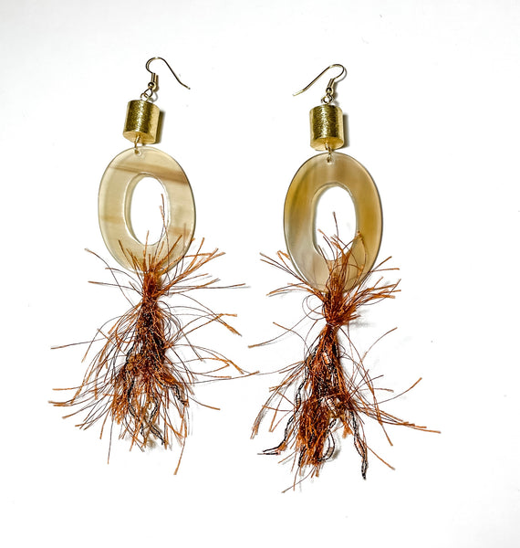 Peacock Earrings