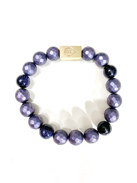 Purple Pearl Bracelet