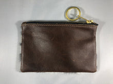 Load image into Gallery viewer, Calf Hair and Italian Leather Keychain Bag
